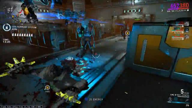 Warframe gameplay #59: Jupiter survivals (trying to farm for pathogen rounds) смотреть онлайн