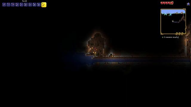 A man who's terrible at video games plays expert mode Terraria смотреть онлайн
