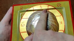 Как олифить икону.