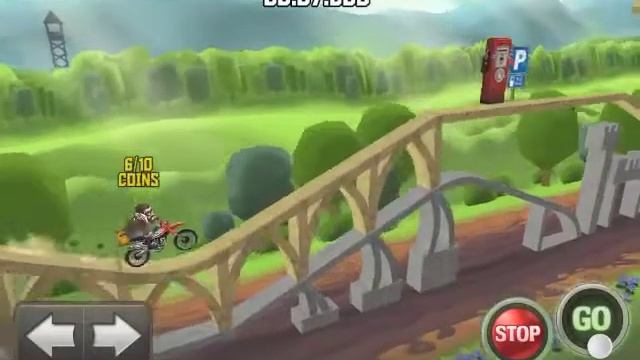 Bike Baron 3 Star Walkthrough - Baby II Level 2 All Extra Checkpoints смотреть онлайн