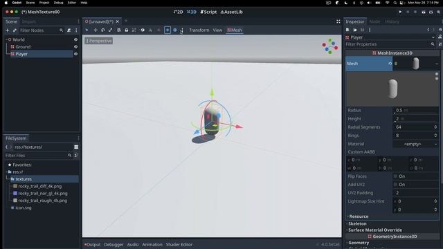 Beginner's Guide to Textures & Meshes in Godot 4 смотреть онлайн