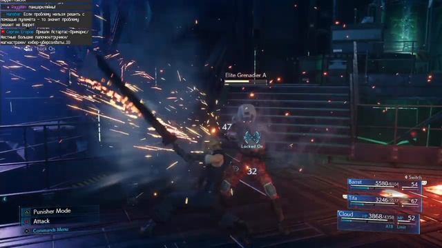 Прохождение: Final Fantasy VII Remake (Ep 5) Главное здание Шинра, спасение Айрис и босс раш смотреть онлайн