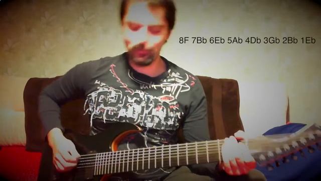 Как играть рифф Meshuggah. Do not look down смотреть онлайн