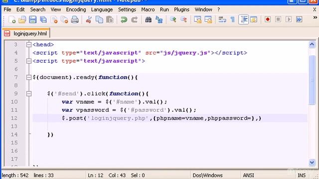 08 Post Request to a PHP Script (Section 7 - jQuery) смотреть онлайн