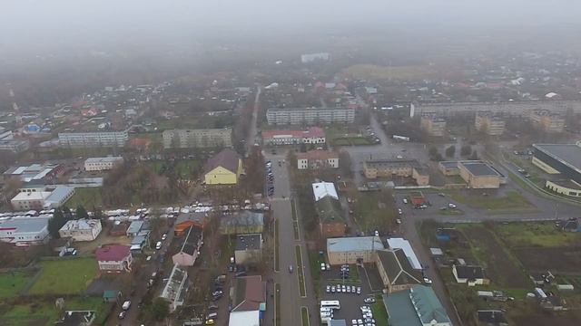 Поселок Лотошино Московская Область. Полет над Центром и Микрорайоном. смотреть онлайн