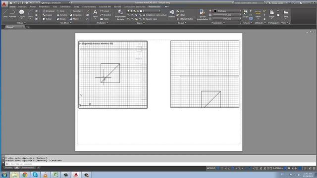Autocad 2015 trabajar con espacio modelo y papel escalas смотреть онлайн