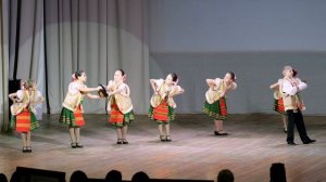 Гуцульский танец "Коломийка" в исполнении народного коллектива ансамбль танца "Кружева". 13.03.2020