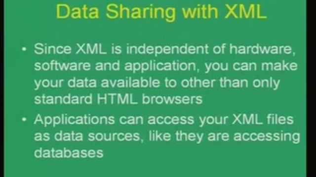 Lecture -38 XML - Introductory Concepts смотреть онлайн
