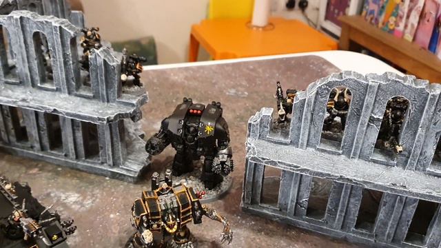 Black Legion Chaos Space Marines Warhammer 40k Army Showcase смотреть онлайн