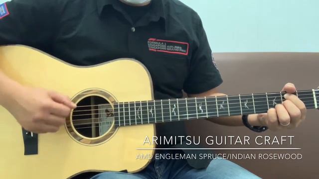 Arimitsu Guitar Craft AMD Engleman SP Indian Rosewood [LAST GUITAR] смотреть онлайн