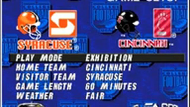 College Football USA '97 (video 2,794) (Sega Megadrive / Genesis) смотреть онлайн