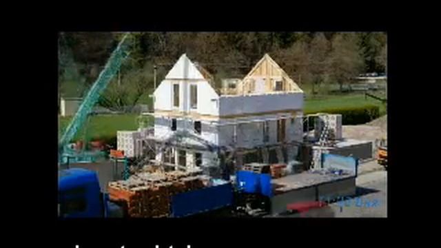 Процесс сборки панельного дома.avi смотреть онлайн