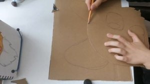 Делаю ФУРРИ маску из картона❤️