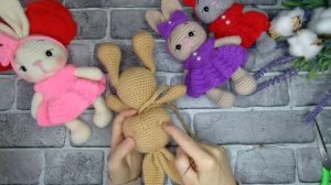 Мастер-Класс на Зайку Бусинку!!! Часть- 2. #вязаныеигрушки #вяжуназаказ #подарки