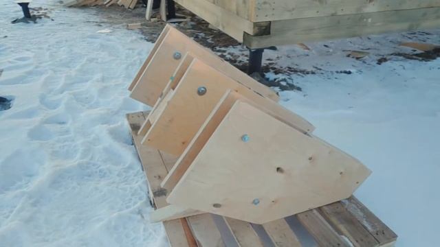 Удобные строительные леса своими руками