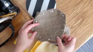 DIY СУМКА из МЕШКОВИНЫ / DIY Sackcloth BAG