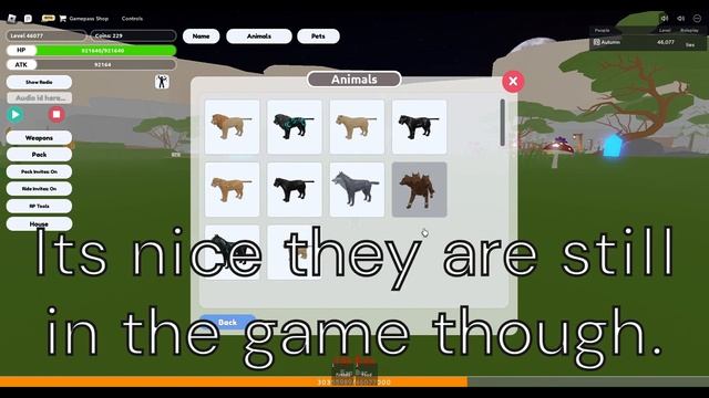 Old animals? Roblox Animal Simulator смотреть онлайн