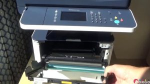 Замена картриджа с тонером и БАРАБАНА Xerox WorkCentre 3345/3335