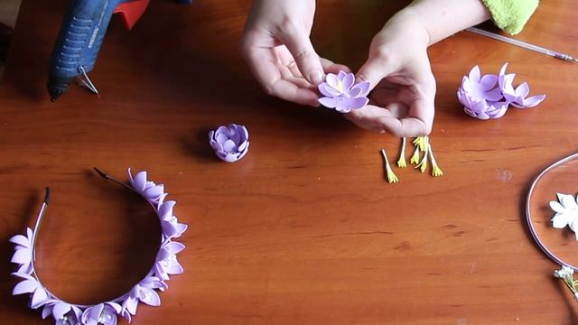 Ободок из фоамирана