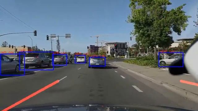 Object + Lane Detection for Self-Driving-Cars using py-faster-rcnn and OpenCV смотреть онлайн