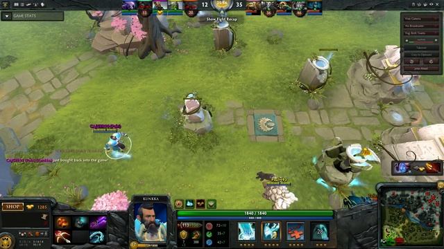 DOTA2 KUNKA FAIL RAMPAGE FOR STEAL-KS TINY NOOB!! :( HD смотреть онлайн