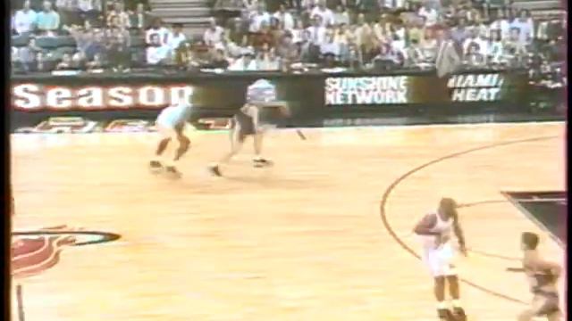 Лучшие игры NBA Miami Heat Vs Golden State Warriors Season 1996 97г VHS Rip