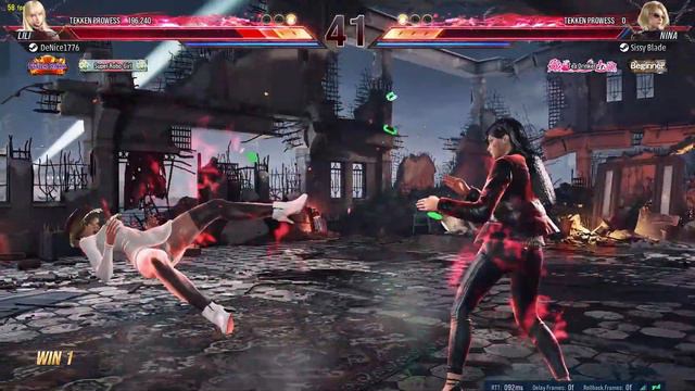 Tekken 8 [STEAM]: Lili vs. Lili/Nina Player Matches with Sissy Blade (5/9 to 5/11/24) смотреть онлайн