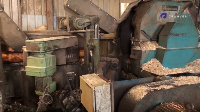 Фрезерно - брусующий станок АКЕ Soderhamn Cambio смотреть онлайн