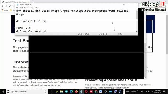 Cara Mudah Membangun Web Server pada CentOS 8 смотреть онлайн