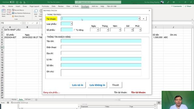 Hướng dẫn tạo UserForm trong VBA Excel - Phần 3 | Tin Học Đông Phương смотреть онлайн
