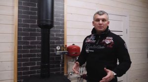 Чугунная печь Гуча Лава с теплообменником. Как отопить печью весь дом