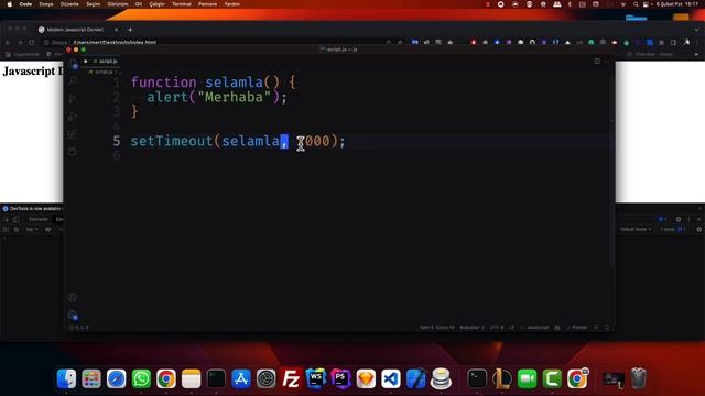 Sıfırdan Modern Javascript Dersleri - setInterval ve setTimeOut смотреть онлайн