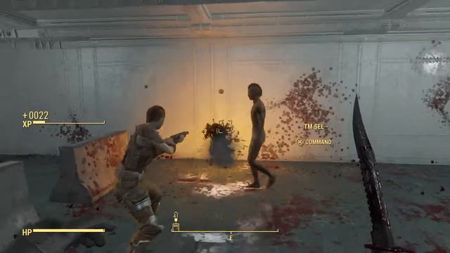 Fallout 4_PlayStation 4 Cait's wacky weapon explosive double barrel shotgun смотреть онлайн