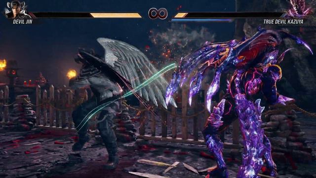 Tekken 8 - The Dark Awakens | Chapter 13 Fight True Devil Kazuya Gameplay | Angel Jin Transformatio смотреть онлайн