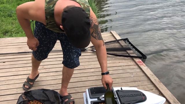 Рыбалка на карпа и карася с корабликом. Отдых на рыбалке, карп просыпается. смотреть онлайн