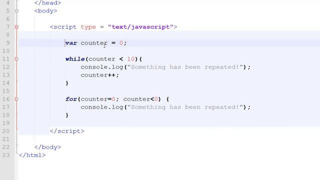 Learn JavaScript - #9 - For Loop смотреть онлайн