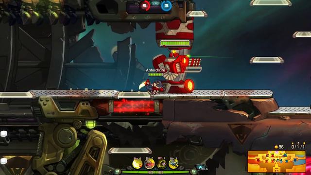 ЕДИНСТВЕННАЯ КРУТАЯ МОБА ● Awesomenauts ● #ПутьБиблиотеки #25 смотреть онлайн