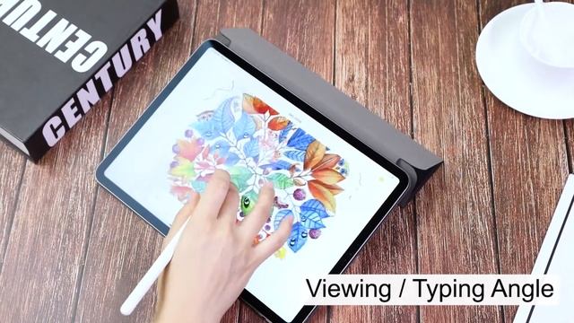 Ztotop Premium Leather Case for New iPad Air 4 Case 10.9 Inch смотреть онлайн