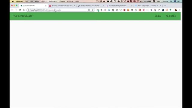 VueJS Auth Part 2 - Navigation guards and Token Authentication (Building a VueJS App Part 9 ) смотреть онлайн