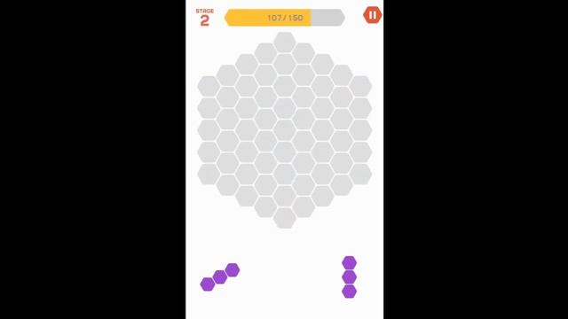 Today's Best game play – Hexa Block King Stage.1~2 [ PUzzle & Brain & Free to play смотреть онлайн