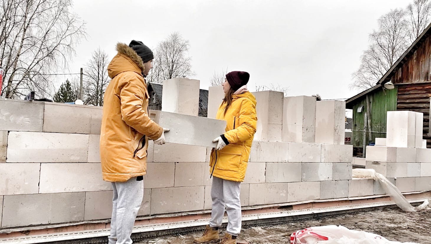 Сами строим ДОМ из газобетона смотреть онлайн