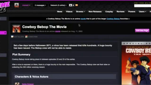 AnimeVice Movies/Characters Wiki Tutorial смотреть онлайн