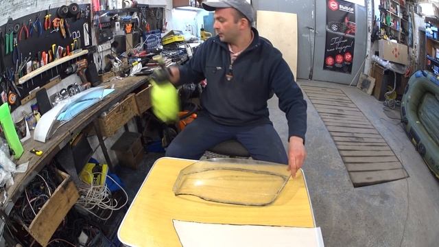 Шлифовка, полировка фар, поклейка антигравийной пленкой SanTek смотреть онлайн