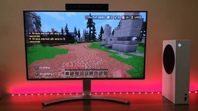 Minecraft Gameplay (Xbox Series S)