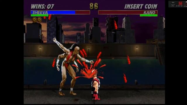 ULTIMATE MORTAL KOMBAT 3 - (ARCADE) - [ SHEEVA ] - PLAYTHROUGH смотреть онлайн