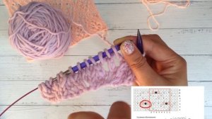 Термин «нет петли» в схеме вязания спицами