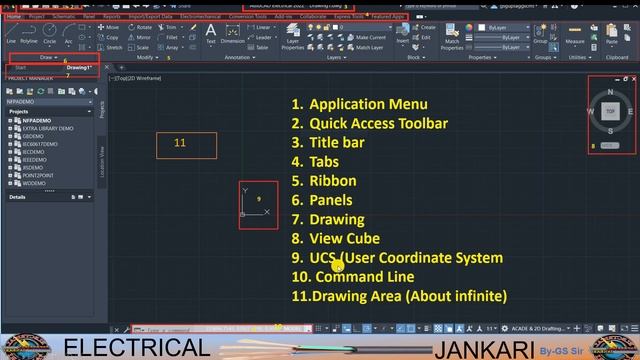 Introduction to AutoCad Electrical 2022 (Hindi) Electrical jankari, Er. GS Sir смотреть онлайн