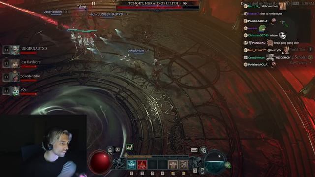 XQc Plays Diablo 4 With Friends!