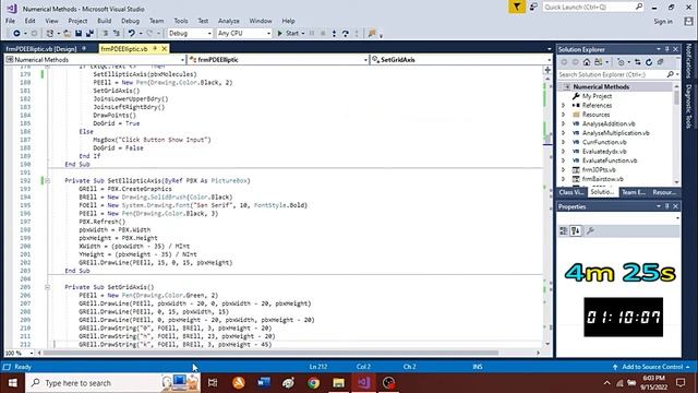 L26: PDE Elliptic, Finite Difference Method, Dirichlet, Laplace, Poisson, Download VB Source codes смотреть онлайн