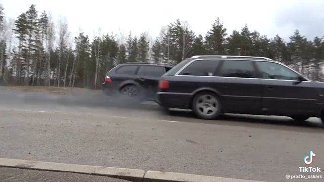 Audi A6 C4 vs BMW E61? смотреть онлайн